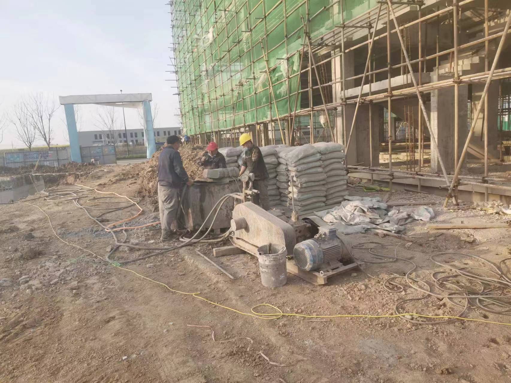 邓州别墅下沉注浆